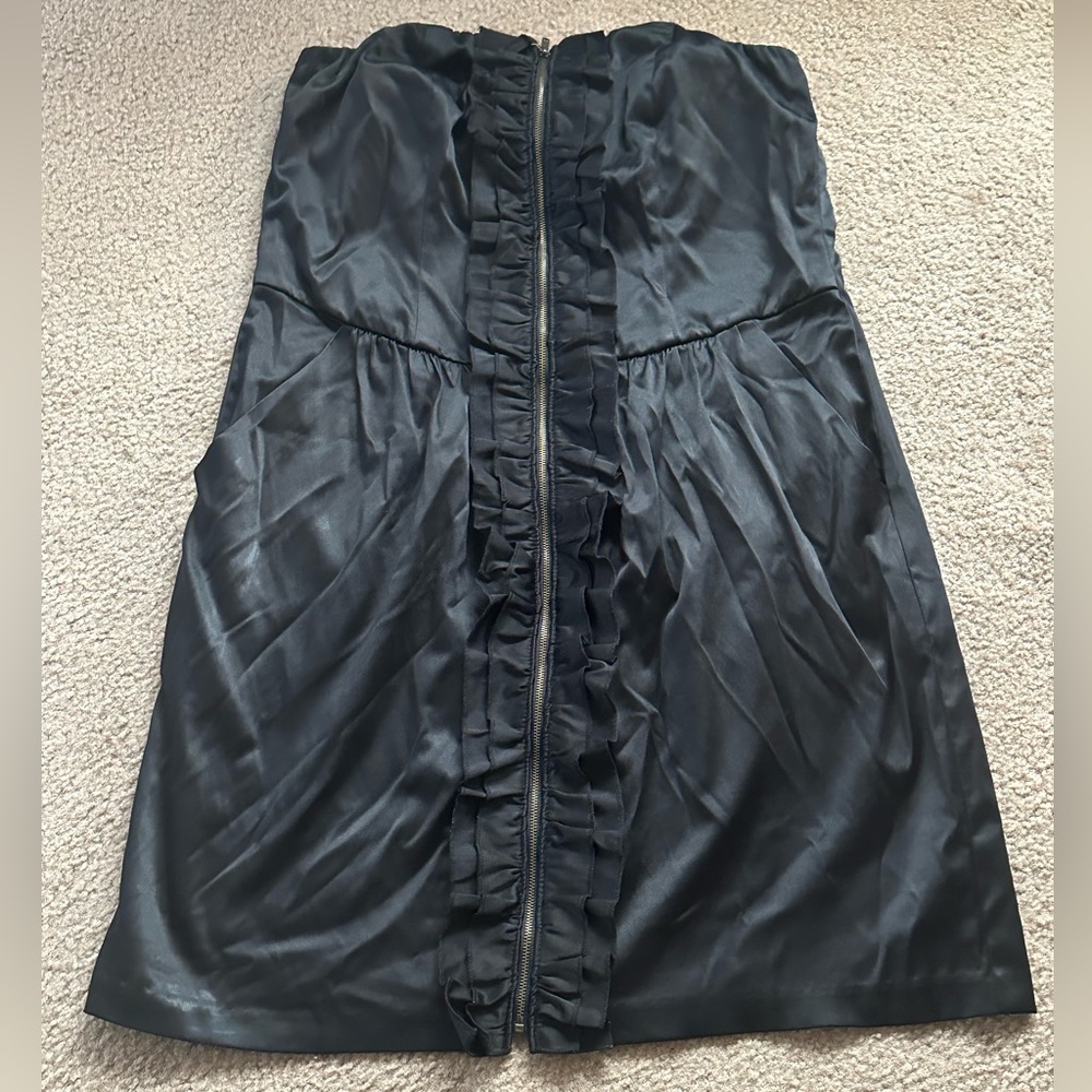 JFW party dress. polyester cotton size 14, black